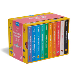 My First Bilingual Library (A Spanish-English Vocabulary Board Book Set of Colors, Numbers, Animals, ABCs, and More) by Mike Alfaro, Gerardo Guillén, Blue Star Press, 9781958803837
