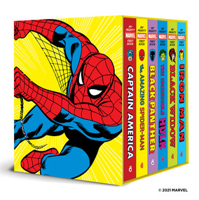 My Mighty Marvel First Book Collection: 6 Board Books (Captain America, Spider-Man, Black Widow, Black Panther, the Hulk, and Iron Man!) by Marvel Entertainment, 9781419758454