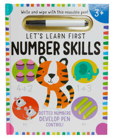 Let's Learn: First Number Skills (Write and Wipe) by Insight Editions, 9781647220426
