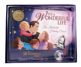 It's a Wonderful Life: The Illustrated Holiday Classic Gift Set ((Christmas Gift Set, Christmas Bell Ornament, Classic Movie Picture Book)) by Paul Ruditis, Sarah Conradsen, 9781647224912