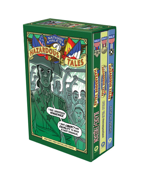 Nathan Hale's Hazardous Tales Fourth 3-Book Box Set (Cold War Correspondent; Blades of Freedom; and Above the Trenches) by Nathan Hale, 9781419777332