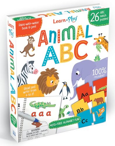 Learn and Play Animal ABC by Robyn Gale, Sarah Wade, 9781801057974