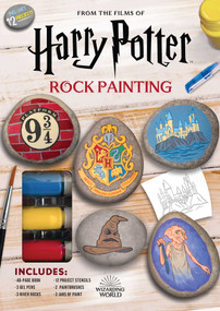 Harry Potter Rock Painting - Craft Kit for Teens and Adults - Craft Gift for Harry Potter Fans - Officially Licensed by Marcy Kelman, 9781667202686
