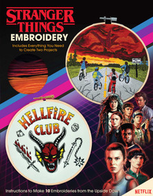 Stranger Things Embroidery - Craft Kit - Craft Gift for Stranger Things Fans (Officially Licensed) by Editors of Thunder Bay Press, 9781667205496