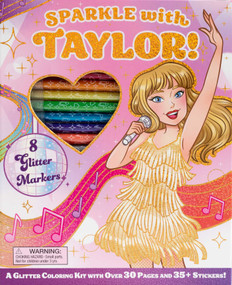 Sparkle with Taylor! A Glitter Coloring Kit by Editors of Silver Dolphin Books, Kaley McCabe, 9781667209319