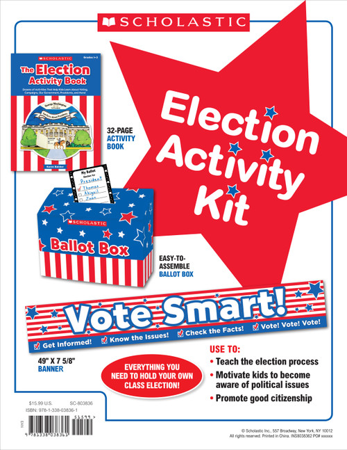 Election Activity Kit, Revised Edition by Scholastic, 9781338038361