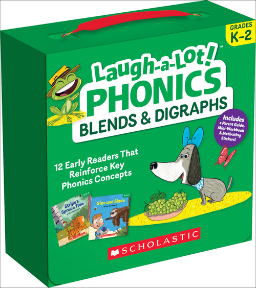 Laugh-a-Lot Phonics: Blends & Digraphs (Parent Pack) by Liza Charlesworth, 9781338804508