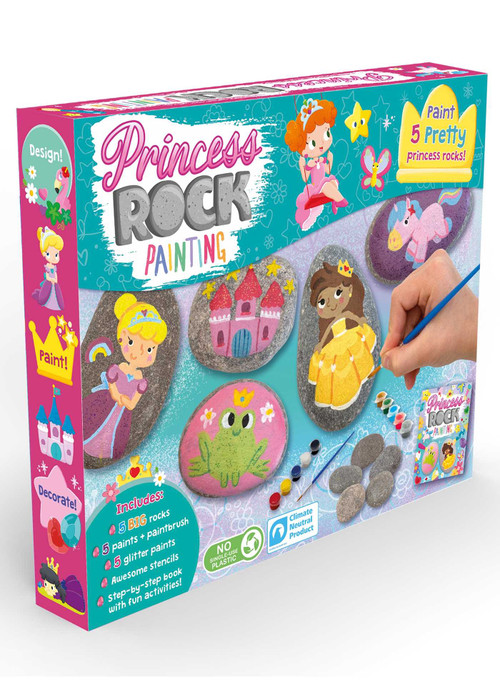 Princess Rock Painting (Craft Box Set for Kids) by IglooBooks, 9781801086462