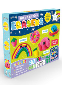 Make Your Own Erasers (Craft Box Set for Kids) by IglooBooks, 9781801086479