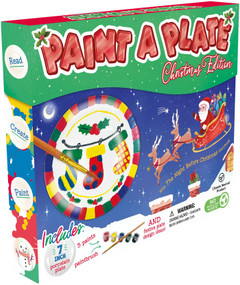 Paint a Plate Christmas Edition (Craft Box Set for Kids) by IglooBooks, Emanuela Mannello, 9781801089395