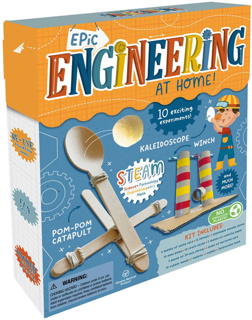 Epic Engineering At Home! (STEAM Craft Learning Kit) by IglooBooks, Pawel Gierlinski, 9781803683751