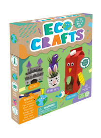 Eco Crafts (Reduce and Reuse Items from Your Home to Create Amazing Crafts) by IglooBooks, Agnes  Saccani, 9781803683768