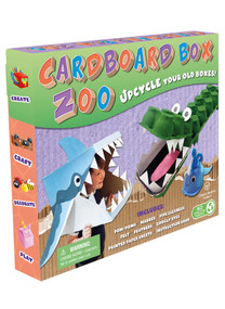 Cardboard Box Zoo (Craft Box Set for Kids) by IglooBooks, Hannah Wood, 9781803688527