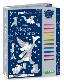 Disney: Magical Moments Colormania (with 10 Felt Tip Pens and Over 90 Coloring Pages) by IglooBooks, 9781835444160