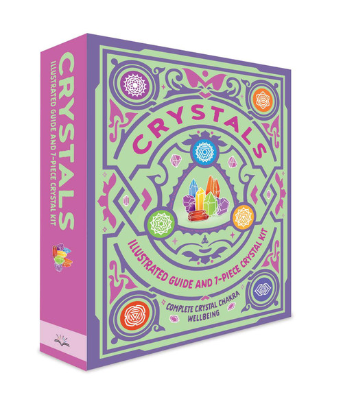 Crystals (Illustrated Guide and 7-Piece Crystal Kit) by Belinda Campbell, 9781837715046