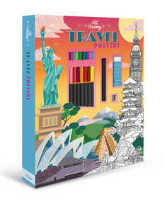 Art Academy Travel Posters (Coloring Kit with Coloring & Graphite Pencils) by IglooBooks, Jo Parry, 9781837715343