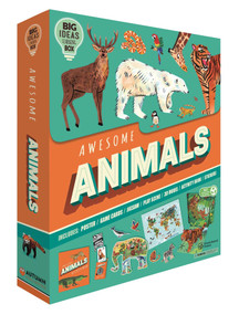 Awesome Animals-Big Ideas Learning Box-Explore the Amazing Animal Kingdom (Kit Includes Poster; Jigsaw; Game Cards and Much More!) by IglooBooks, Natàlia  Juan Abelló, 9781837716920