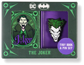 DC Comics: The Joker Tiny Book and Pin Set by Insight Editions, 9798886637106