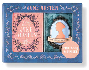 Jane Austen Tiny Book and Pin Set by Insight Editions, 9798886639254