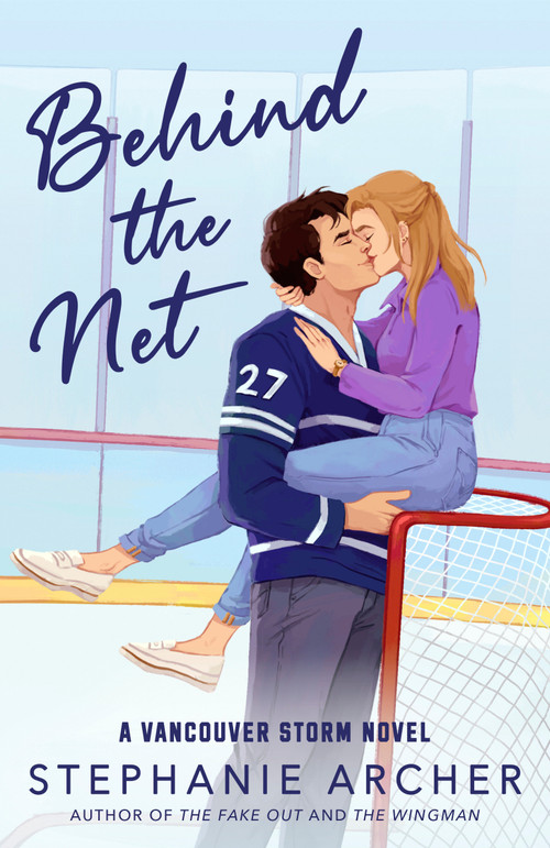 Behind the Net (A Vancouver Storm Novel) by Stephanie Archer, 9798217091126