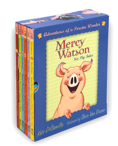 Mercy Watson Boxed Set: Adventures of a Porcine Wonder (Books 1-6) by Kate DiCamillo, Chris Van Dusen, 9780763657093