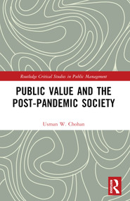 Public Value and the Post-Pandemic Society - 9781032421087 by Usman W. Chohan, 9781032421087