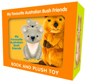 Favorite Australian Bush Friends with Plush Toy Quokka (Book and Plush Toy) by New Holland Publishers, 9781921580659
