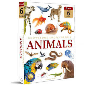 Animals: Collection of 6 Books (Knowledge Encyclopedia For Children (Box Set)) by Wonder House Books, 9789354400322
