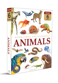 Animals: Collection of 6 Books (Knowledge Encyclopedia For Children (Box Set)) by Wonder House Books, 9789354400322