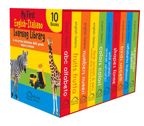 My First English-Italiano Learning Library (la mia prima biblioteca delle parole Inglese-Italiano) (Boxset of 10 English - Italian Board Books) by Wonder House Books, 9789354401220