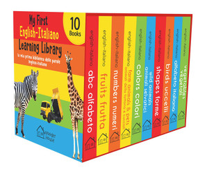 My First English-Italiano Learning Library (la mia prima biblioteca delle parole Inglese-Italiano) (Boxset of 10 English - Italian Board Books) by Wonder House Books, 9789354401220