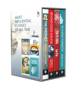 Most Influential Classics of All Time by James Allen, Kahlil Gibran, Friedrich Nietzsche, Lao Tzu, 9789354401633