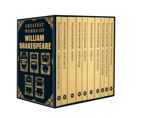 Greatest Works of William Shakespeare (Boxed Set of 10) by William Shakespeare, 9789354407000