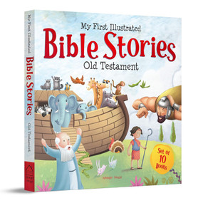 My First Illustrated Bible Stories from Old Testament [Boxed Set of 10] - English / Popular Stories from Bible / Easy to Understand Children Books with by Wonder House Books, 9789354407475