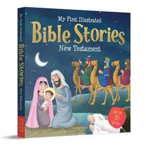 My First Illustrated Bible Stories from New Testament (Boxed Set of 10) by Wonder House Books, 9789354408090