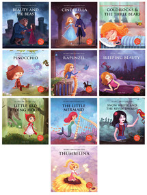 Princess Fairy Tales Boxset (A Set of 10 Classic Children Fairy Tales (Abridged and Retold)) by Wonder House Books, 9789388369015
