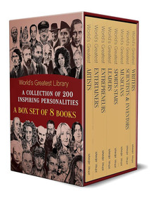 World's Greatest Library (A Collection of 200 Inspiring Personalities (Box Set of 8 Biographies)) by Wonder House Books, 9789390093960