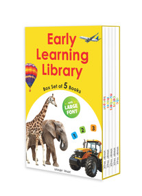 Early Learning Library (Box Set of 5 Books) by Wonder House Books, 9789390183944