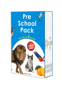 Early Learning Library Pack 2 : Box Set of 5 Books (Big Board Books Series, Large Font) by Wonder House Books, 9789390391288