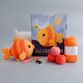 Easy Breezy Crochet Kit Goldfish by Mariska Vos-Bolman, 9789491643484
