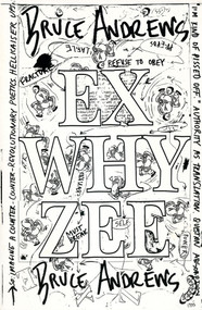 EX WHY ZEE by Bruce Andrews, 9780937804605