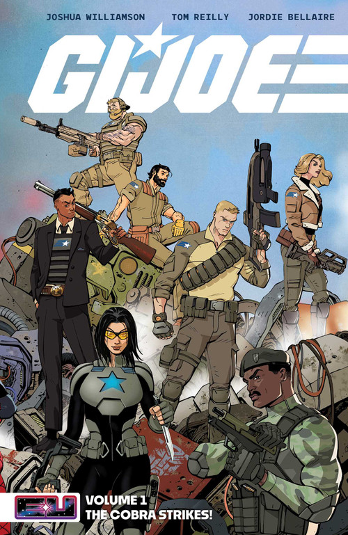 G.I. Joe Vol. 1 (The Cobra Strikes!) by Joshua Williamson, Tom Reilly, Jordie Bellaire, 9781534328075