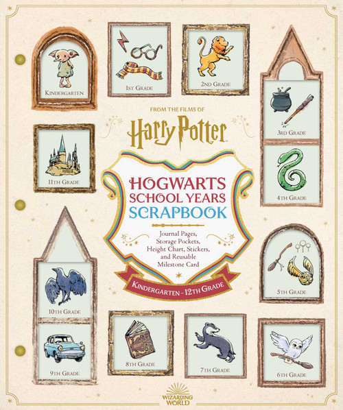 Harry Potter School Years Scrapbook by Editors of Thunder Bay Press, 9781667206202