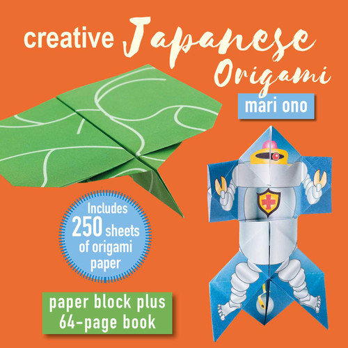 Creative Japanese Origami (Paper block plus 64-page book) by Mari Ono, 9781800654273