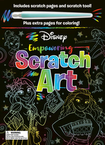 Disney: Empowering Scratch Art (with Scratch Tool and Coloring Pages) by IglooBooks, 9781837952212