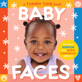 Baby Faces (A Tummy Time, High Contrast, Accordion Board Book with Mirror for infants) by Little Bee Books, 9781499818208