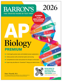 AP Biology Premium, 2026: Prep Book with 6 Practice Tests + Comprehensive Review + Online Practice by Mary Wuerth, 9781506296708