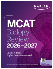 MCAT Biology Review 2026-2027 (Online + Book) by Kaplan Test Prep, 9781506297408