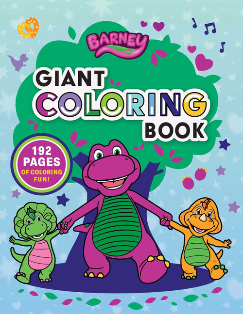 Barney: Giant Coloring Book by Mattel, 9781640365513