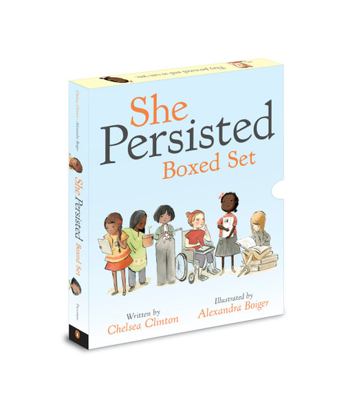 She Persisted Boxed Set by Chelsea Clinton, Alexandra Boiger, 9781984812193